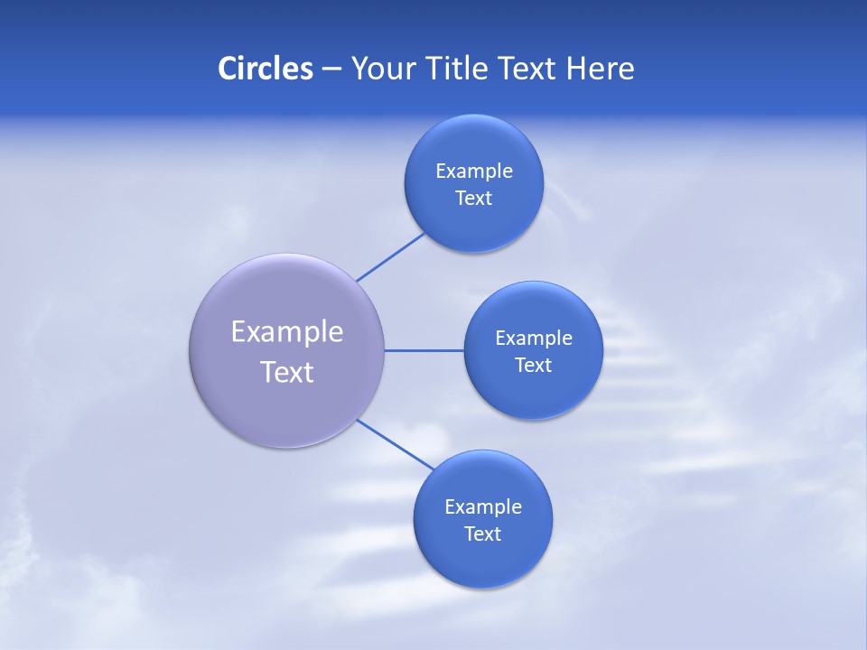 Isolated Holding Blank PowerPoint Template