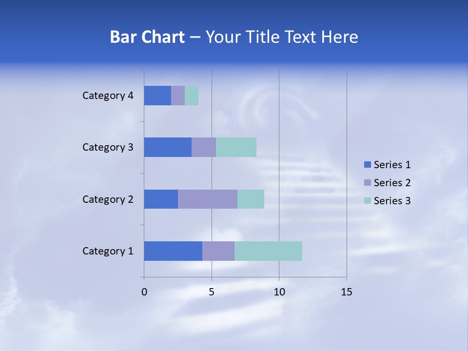 Isolated Holding Blank PowerPoint Template