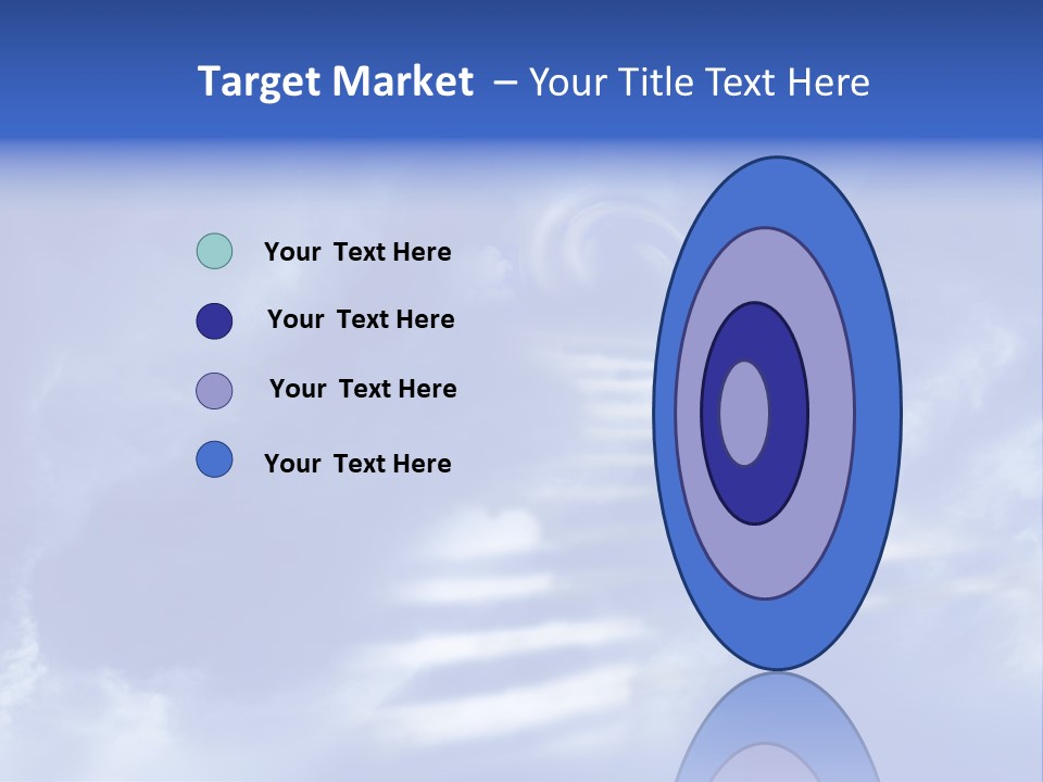 Isolated Holding Blank PowerPoint Template