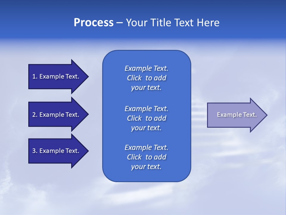 Isolated Holding Blank PowerPoint Template