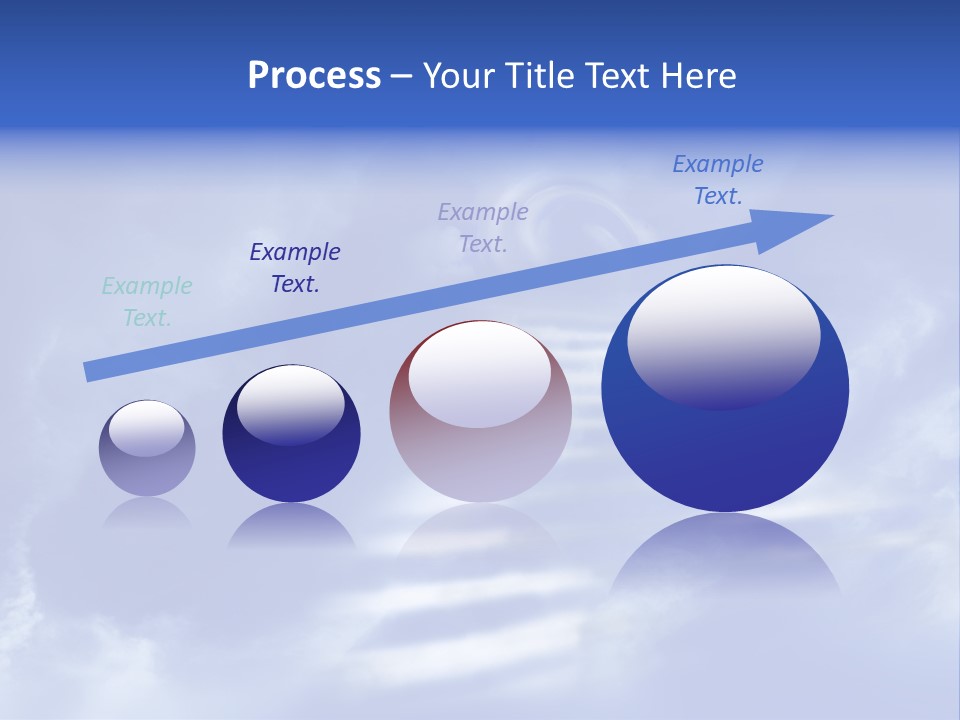 Isolated Holding Blank PowerPoint Template