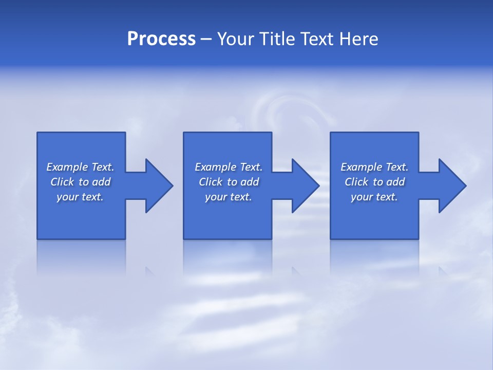Isolated Holding Blank PowerPoint Template