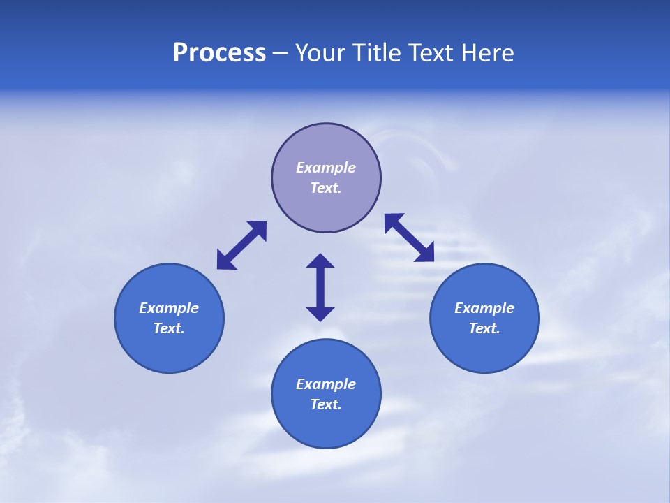 Isolated Holding Blank PowerPoint Template