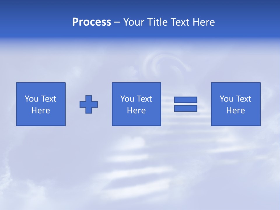 Isolated Holding Blank PowerPoint Template