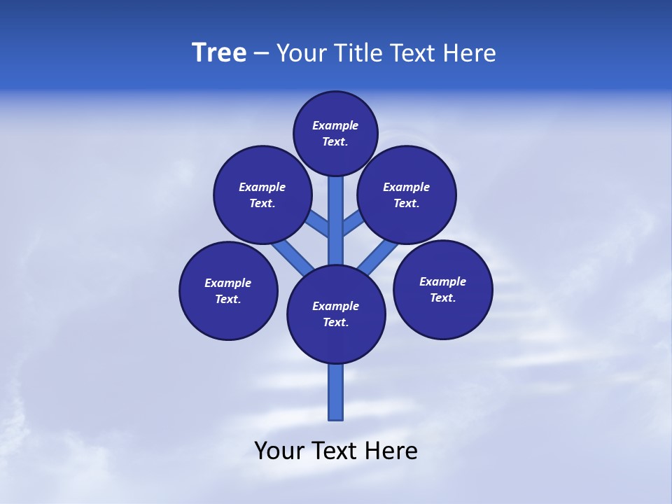 Isolated Holding Blank PowerPoint Template