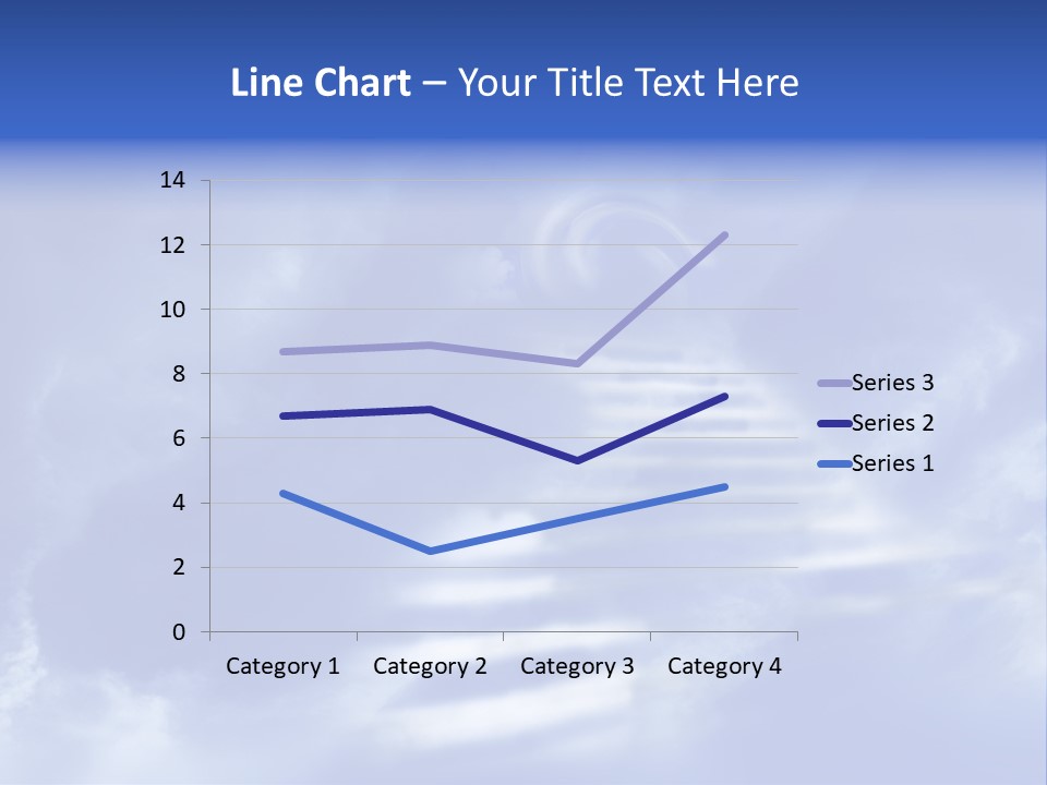 Isolated Holding Blank PowerPoint Template
