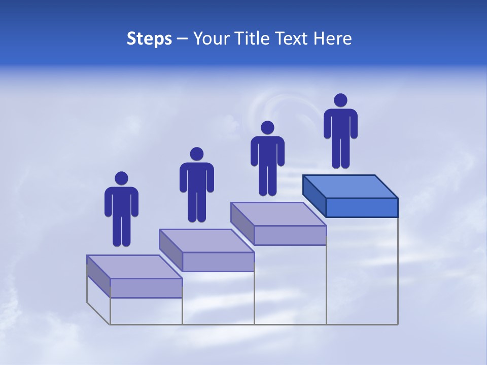Isolated Holding Blank PowerPoint Template