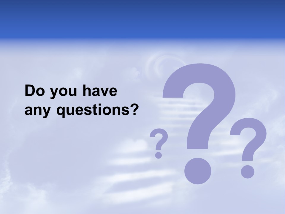 Isolated Holding Blank PowerPoint Template