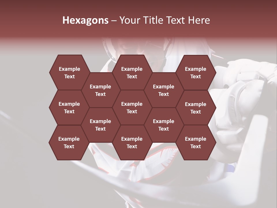 Sportswear Winter Handsome PowerPoint Template