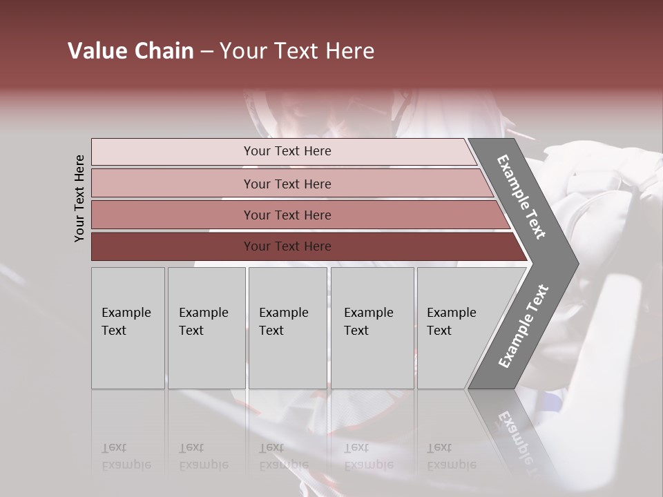 Sportswear Winter Handsome PowerPoint Template