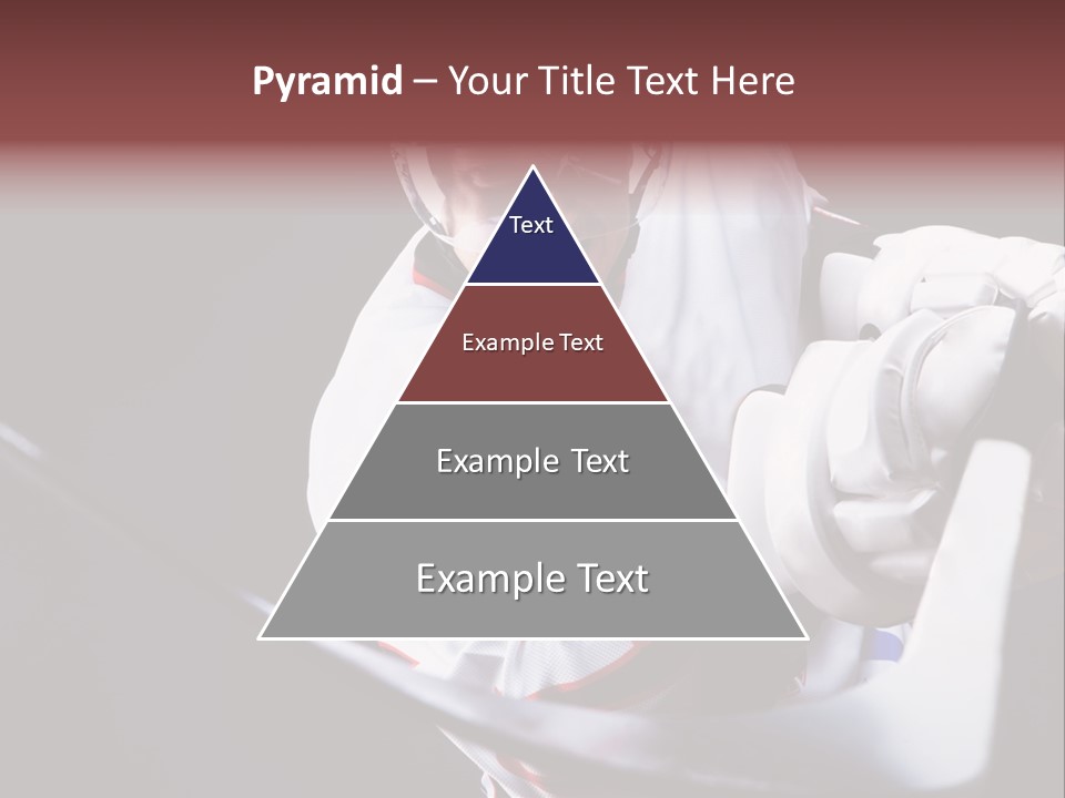 Sportswear Winter Handsome PowerPoint Template