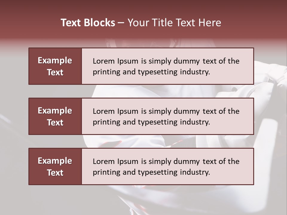 Sportswear Winter Handsome PowerPoint Template