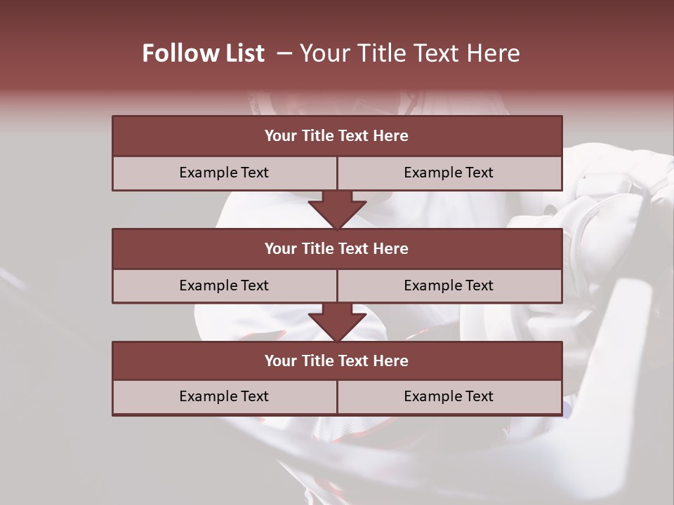 Sportswear Winter Handsome PowerPoint Template