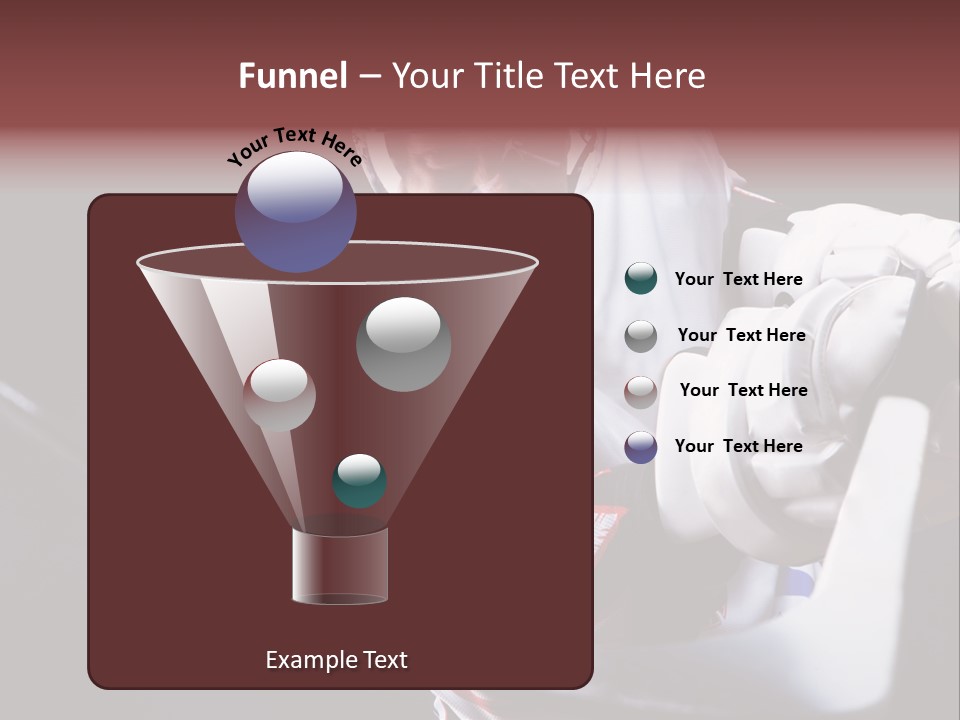 Sportswear Winter Handsome PowerPoint Template