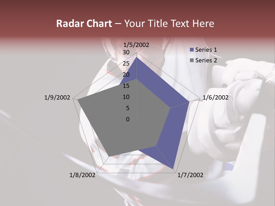 Sportswear Winter Handsome PowerPoint Template