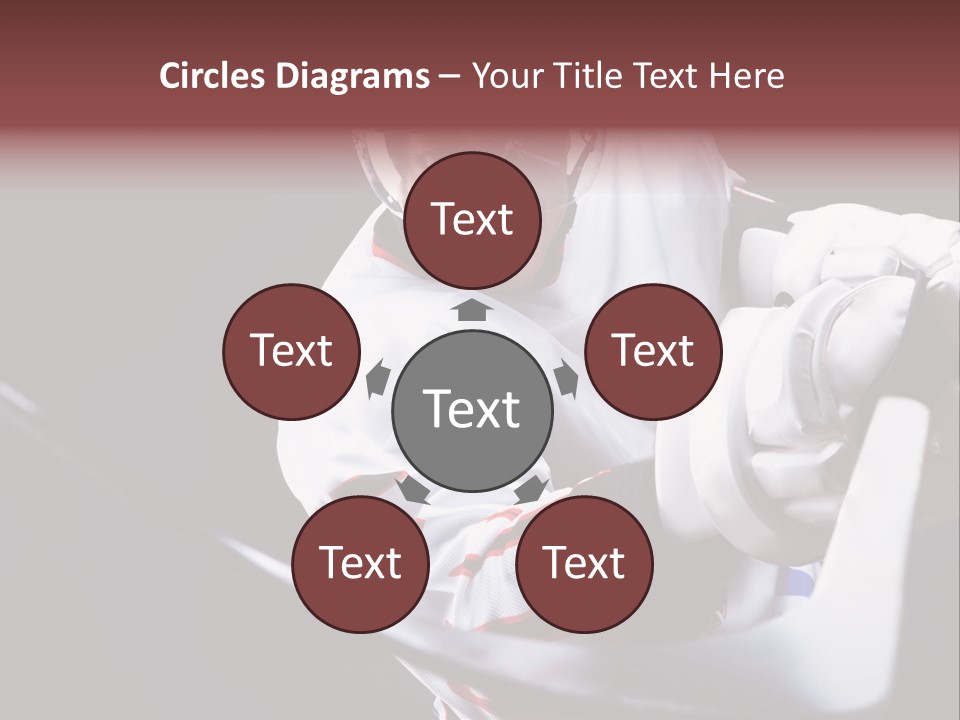 Sportswear Winter Handsome PowerPoint Template