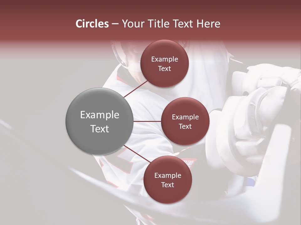 Sportswear Winter Handsome PowerPoint Template