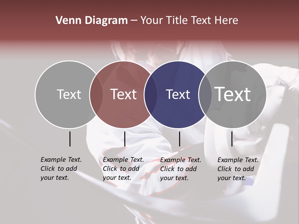 Sportswear Winter Handsome PowerPoint Template