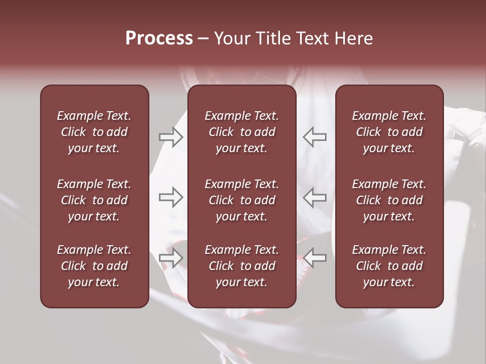 Sportswear Winter Handsome PowerPoint Template