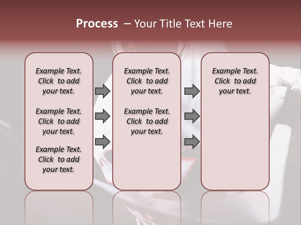 Sportswear Winter Handsome PowerPoint Template