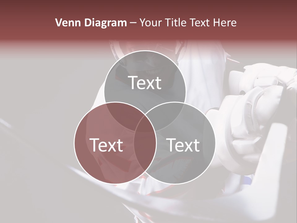 Sportswear Winter Handsome PowerPoint Template