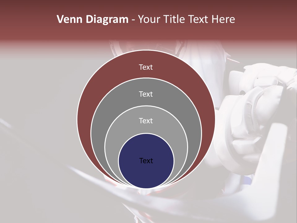 Sportswear Winter Handsome PowerPoint Template