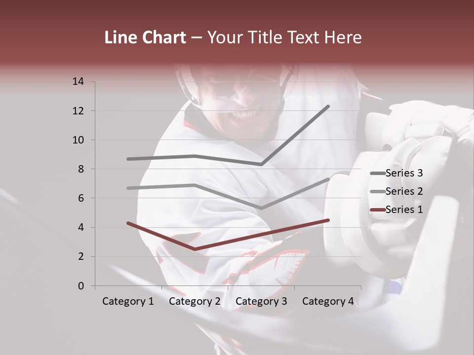 Sportswear Winter Handsome PowerPoint Template