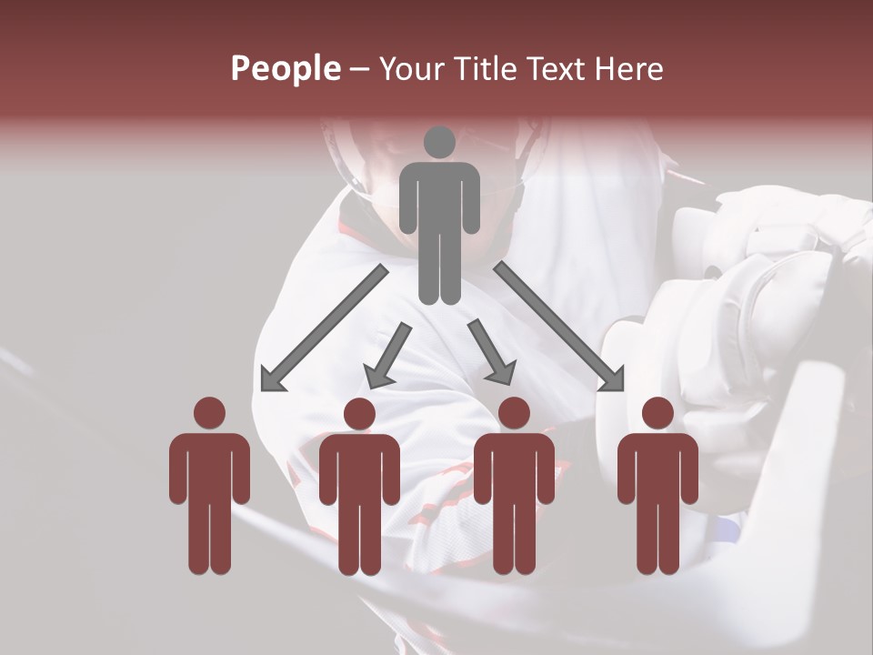 Sportswear Winter Handsome PowerPoint Template