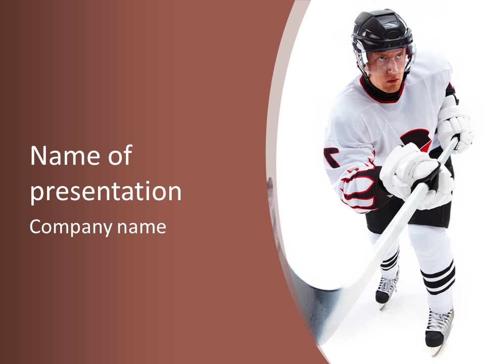 Guy Leisure Gloved PowerPoint Template