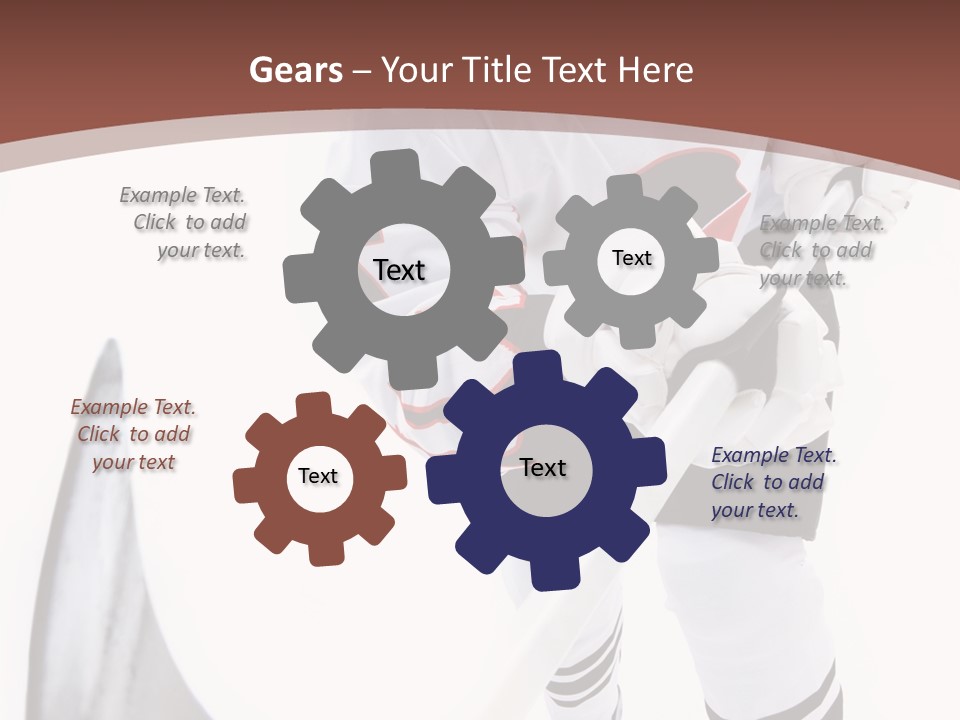 Guy Leisure Gloved PowerPoint Template