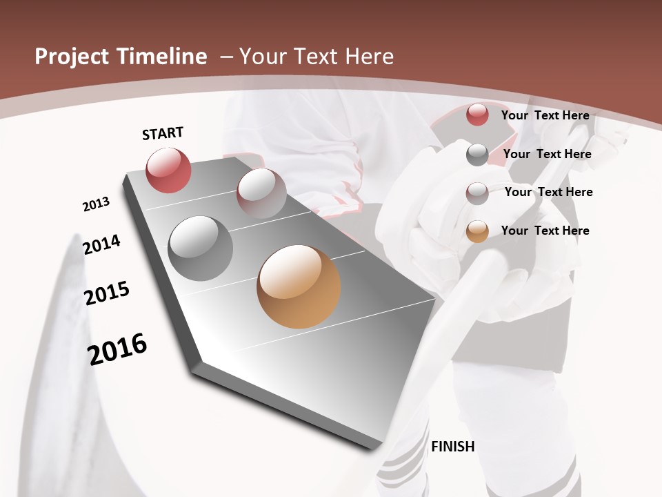 Guy Leisure Gloved PowerPoint Template