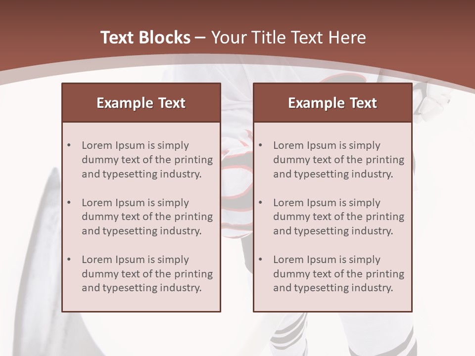 Guy Leisure Gloved PowerPoint Template