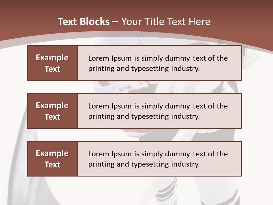 Guy Leisure Gloved PowerPoint Template