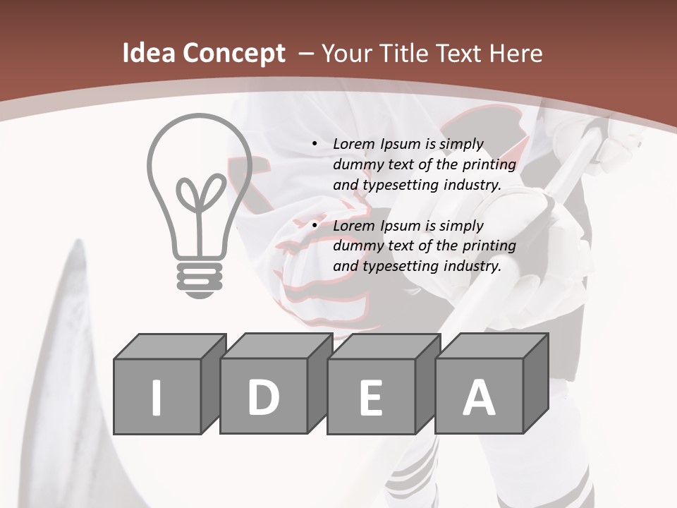 Guy Leisure Gloved PowerPoint Template