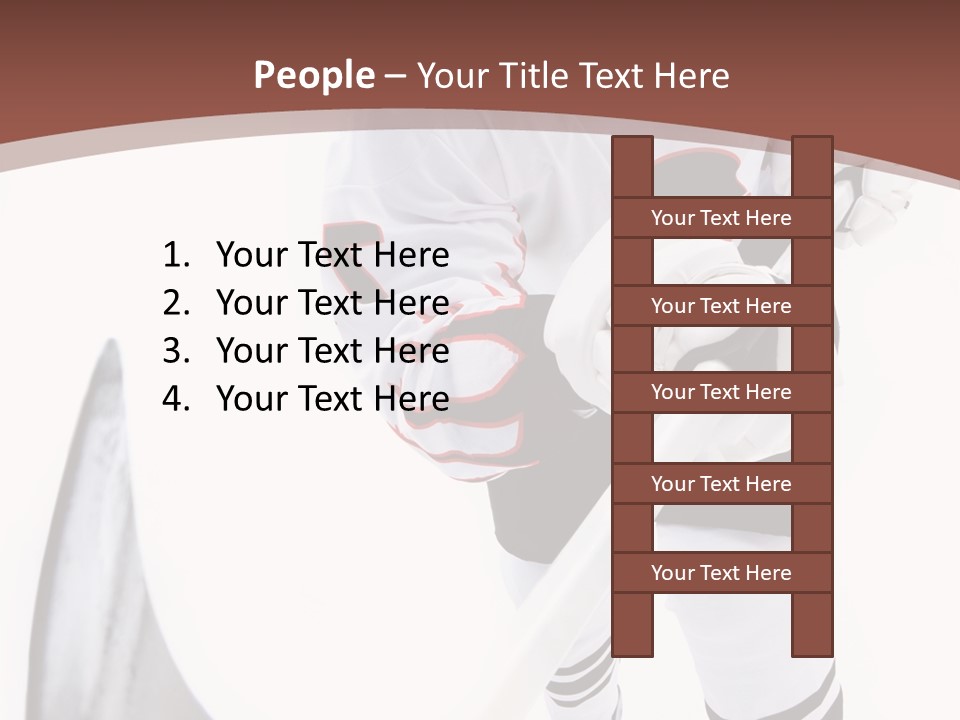 Guy Leisure Gloved PowerPoint Template