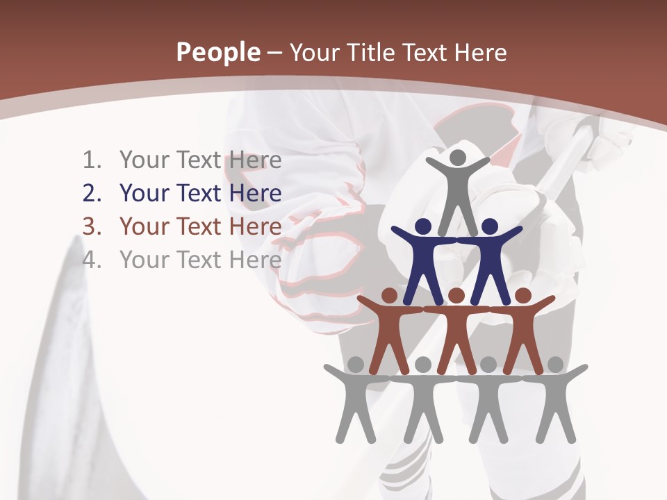 Guy Leisure Gloved PowerPoint Template