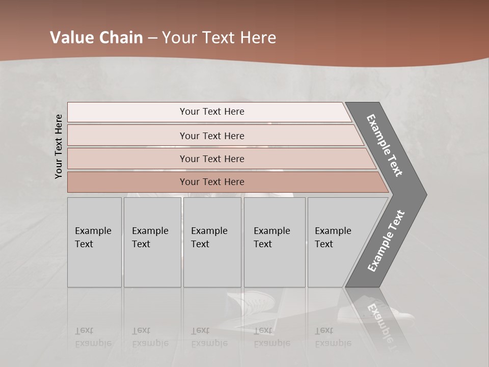 Study Female Girl PowerPoint Template
