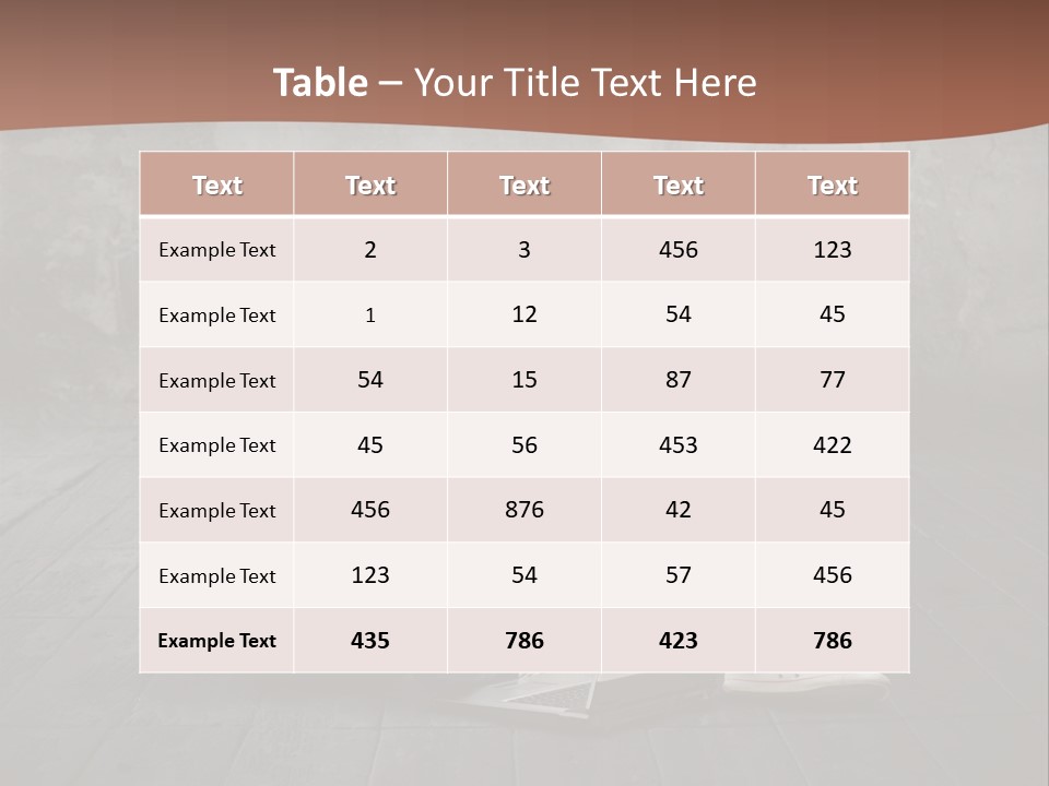 Study Female Girl PowerPoint Template