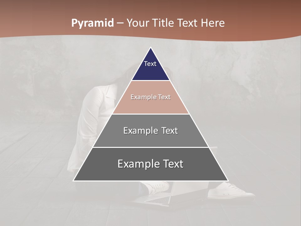 Study Female Girl PowerPoint Template