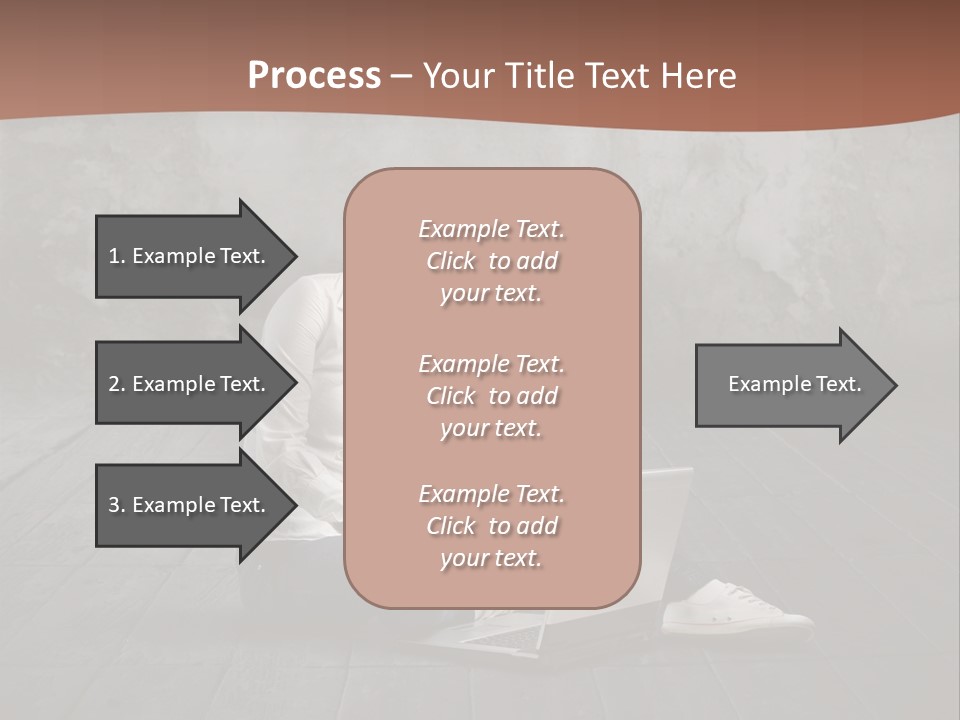 Study Female Girl PowerPoint Template