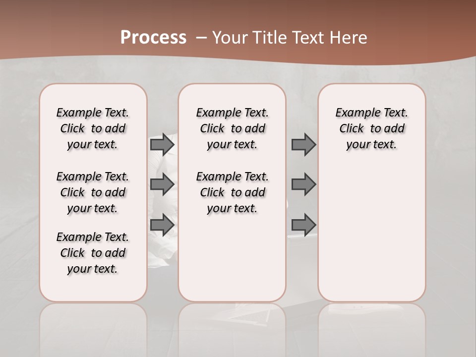 Study Female Girl PowerPoint Template