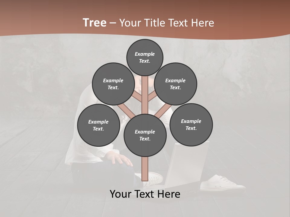 Study Female Girl PowerPoint Template