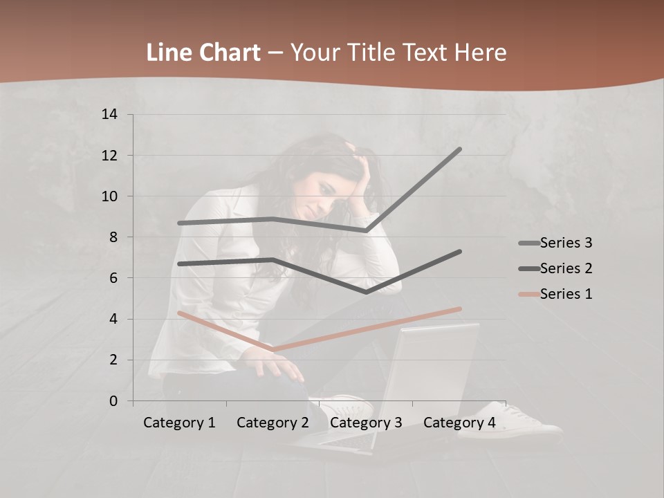 Study Female Girl PowerPoint Template