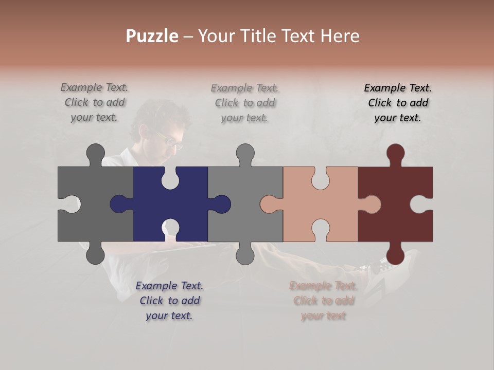 Suspicious Glasses Virus PowerPoint Template