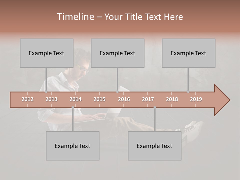 Suspicious Glasses Virus PowerPoint Template