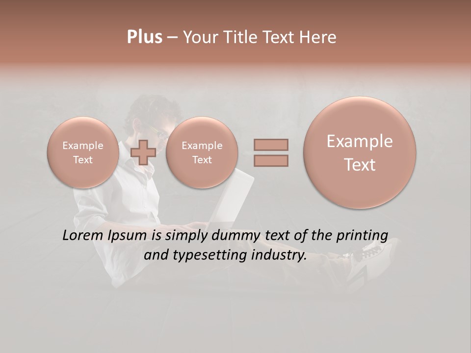 Suspicious Glasses Virus PowerPoint Template