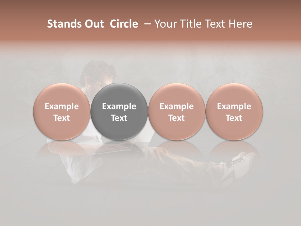 Suspicious Glasses Virus PowerPoint Template