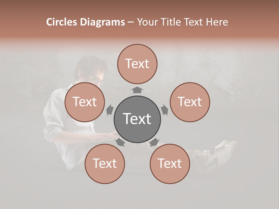 Suspicious Glasses Virus PowerPoint Template