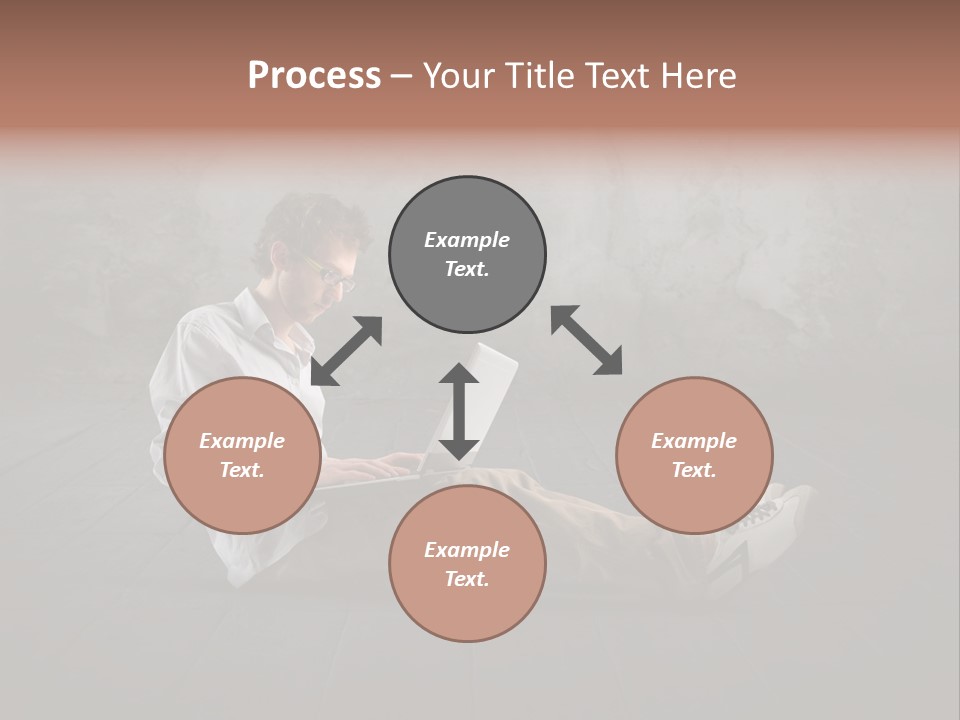Suspicious Glasses Virus PowerPoint Template
