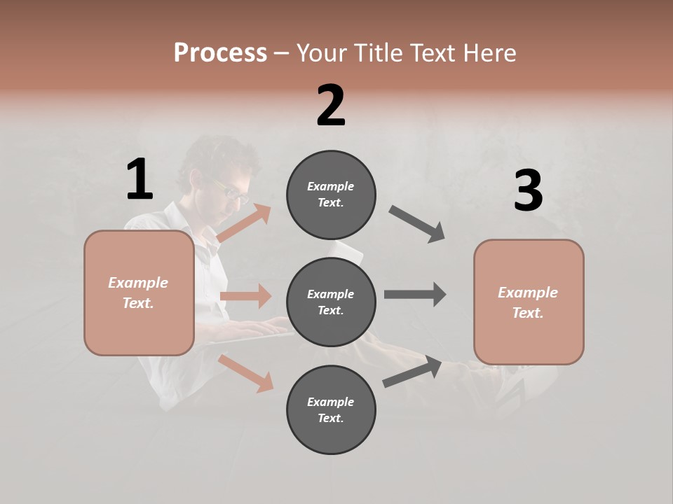 Suspicious Glasses Virus PowerPoint Template